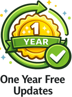 One Year Free Updates