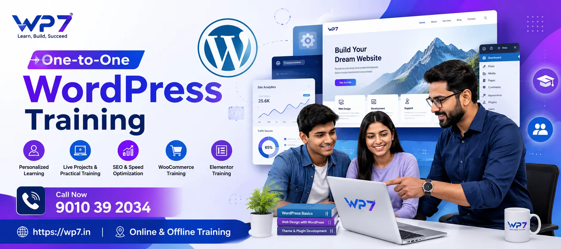 One-to-One WordPress Training 1