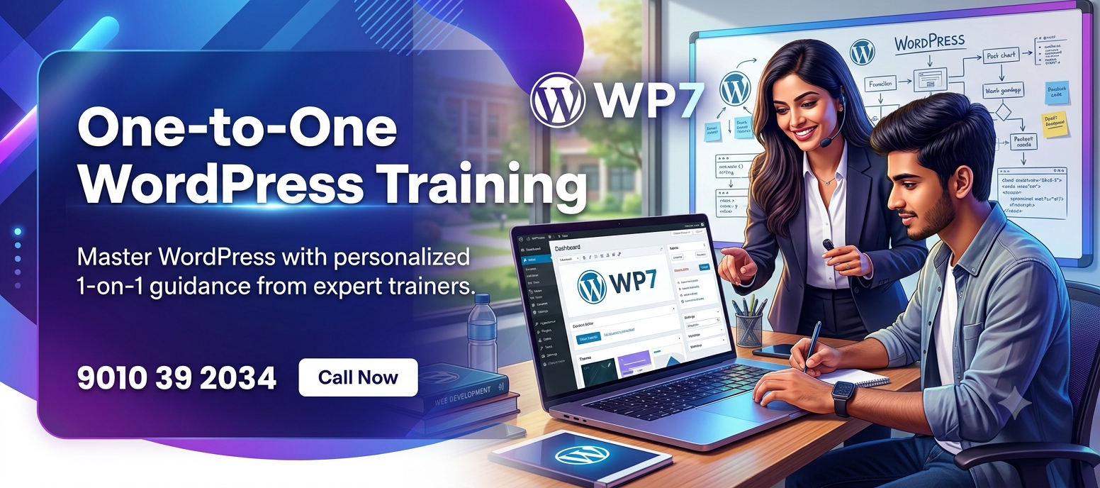 One-to-One WordPress Training 2