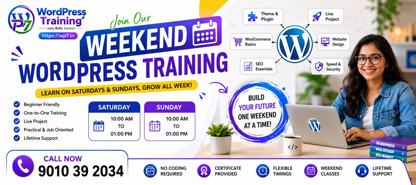 Weekend WordPress Training