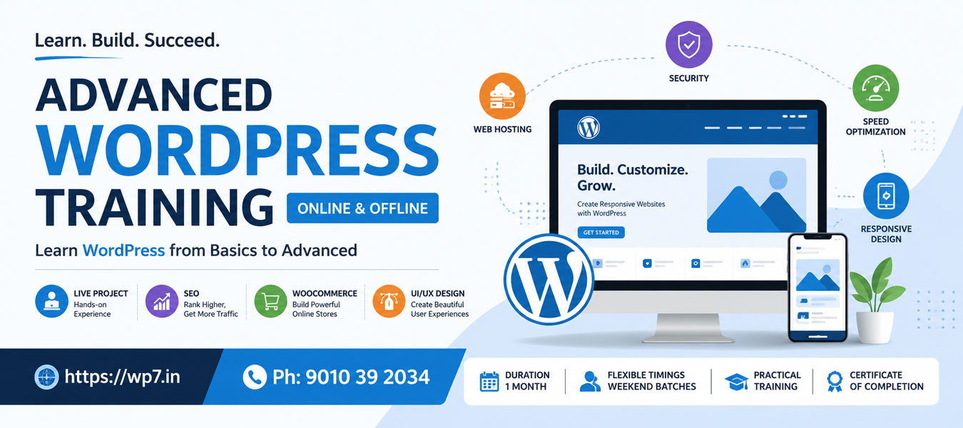 WordPress Training Near Me