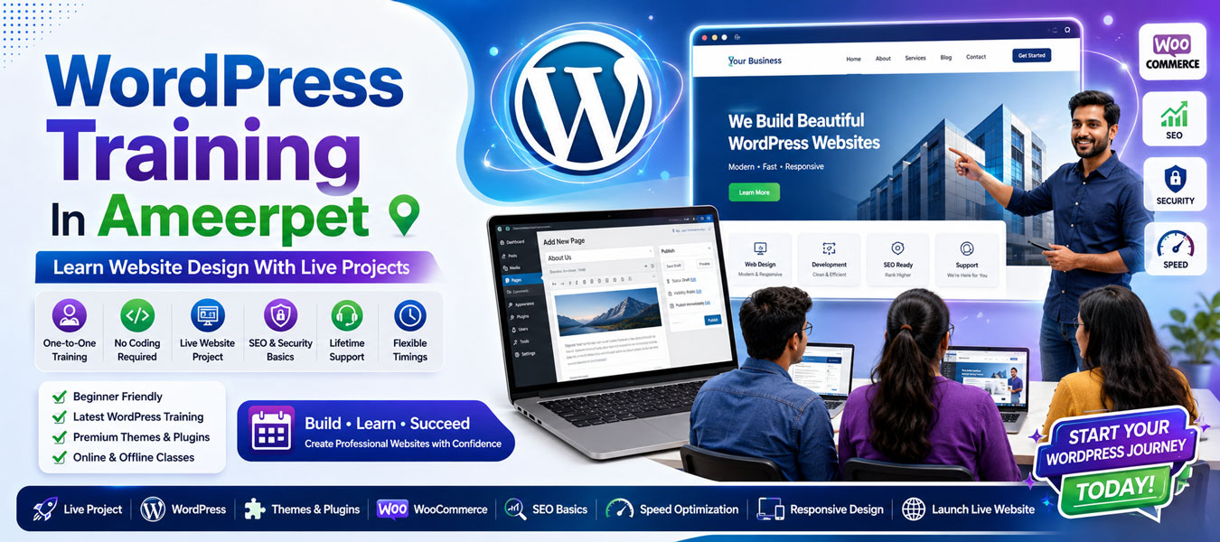 WordPress Training in Ameerpet