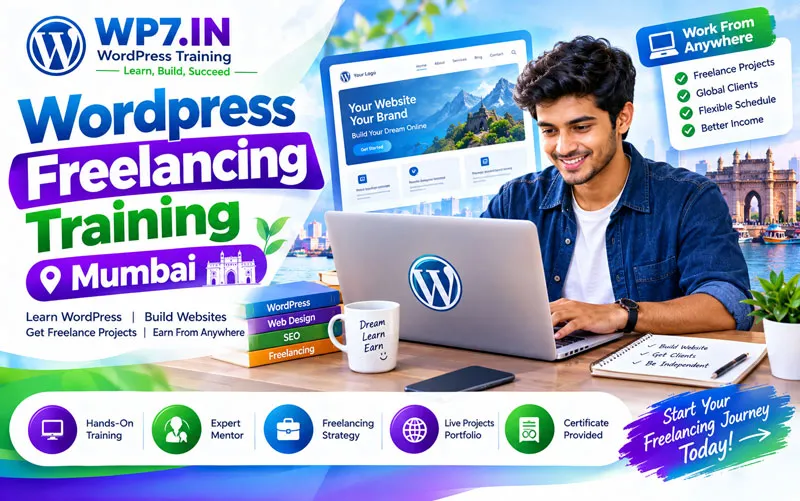 Wordpress Freelancing Training in Mumbai