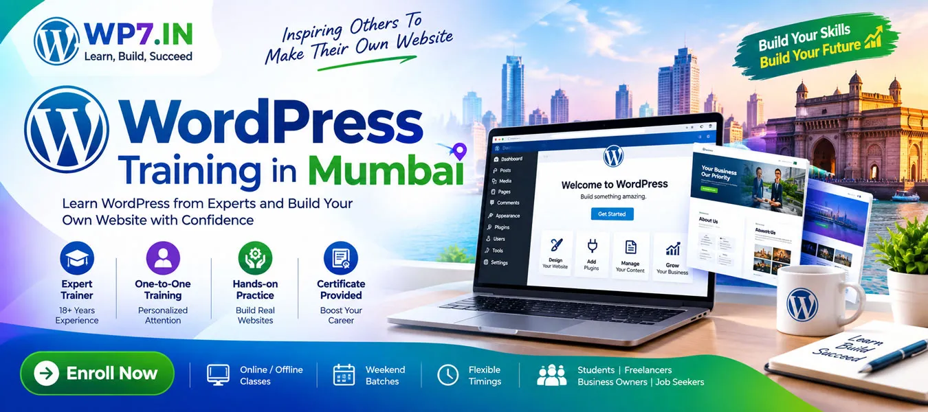 Wordpress Training in Mumbai