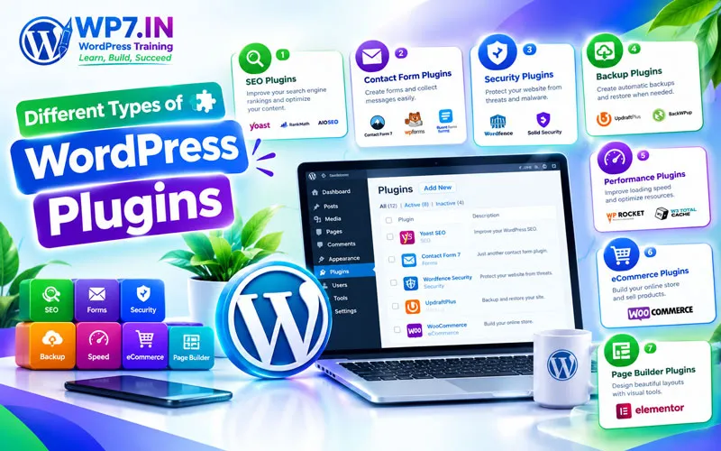 WordPress Plugin Types Infographic